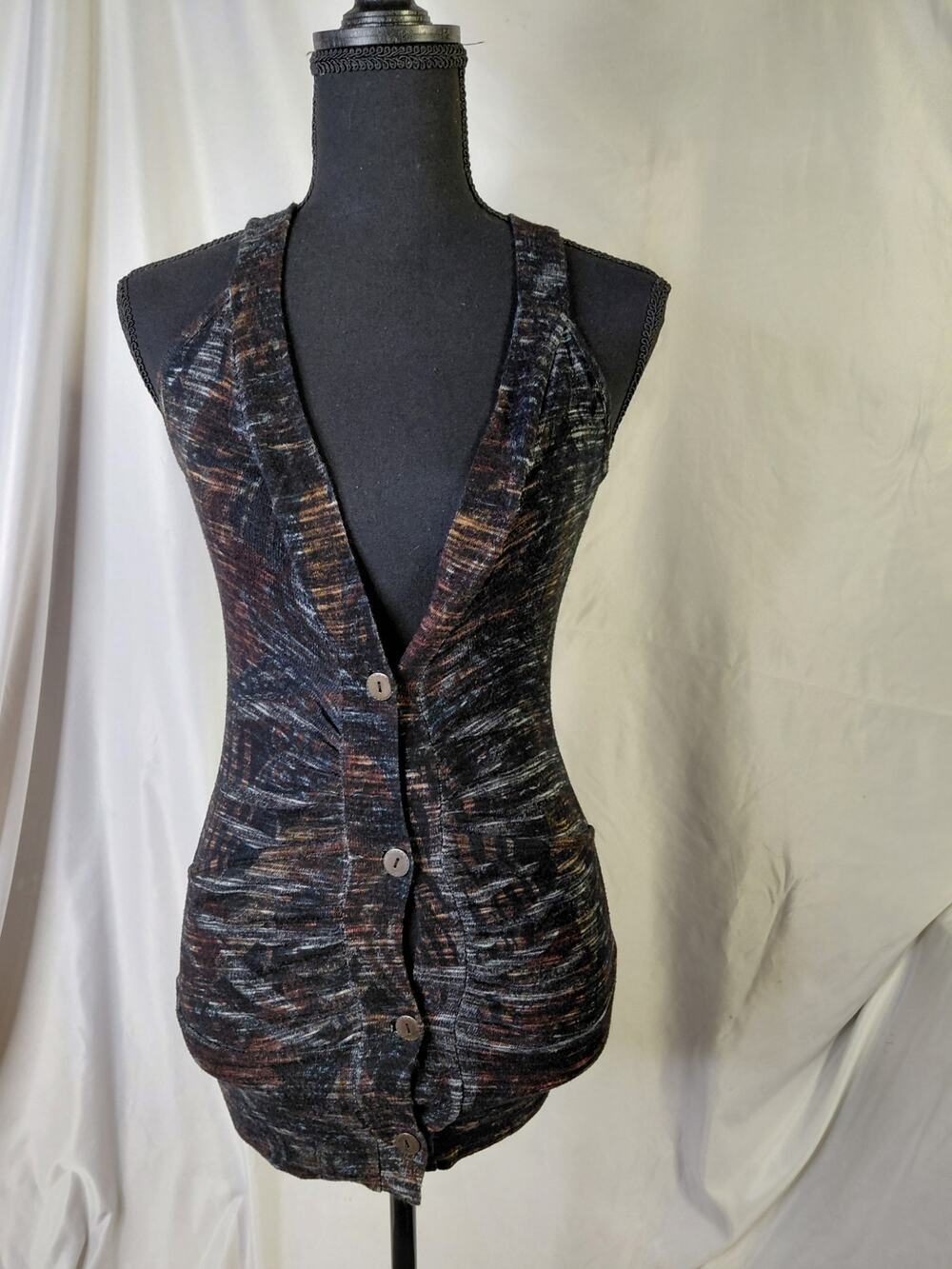 LACE BACK VEST